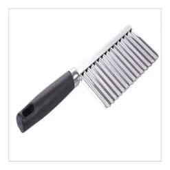 Kniv - EUROWEB - Vågig kniv - Rostfritt stål - 22 cm - Ergonomisk design