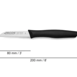 Kniv för att skala grönsaker och frukter, NOVA skalare, längd 80/190 mm