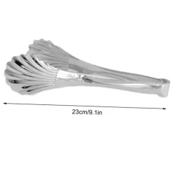 Koktång Multifunktionell Värmebeständig Shell Formad Rostfri Kökstång För Matlagning Grill Portioner 201 (23cm/9.1in)
