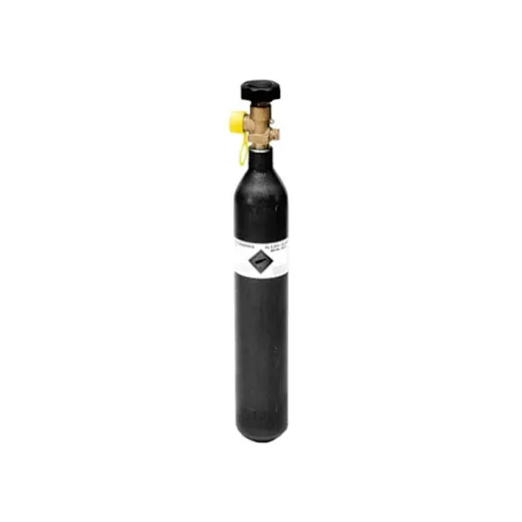 Koldioxid, CO2 flaska - 0,5 kg, utan flaskbur - Gasflaska, Kolsyreflaska, Kolsyrecylinder, Kolsyrebehållare, Kolsyrepatroner