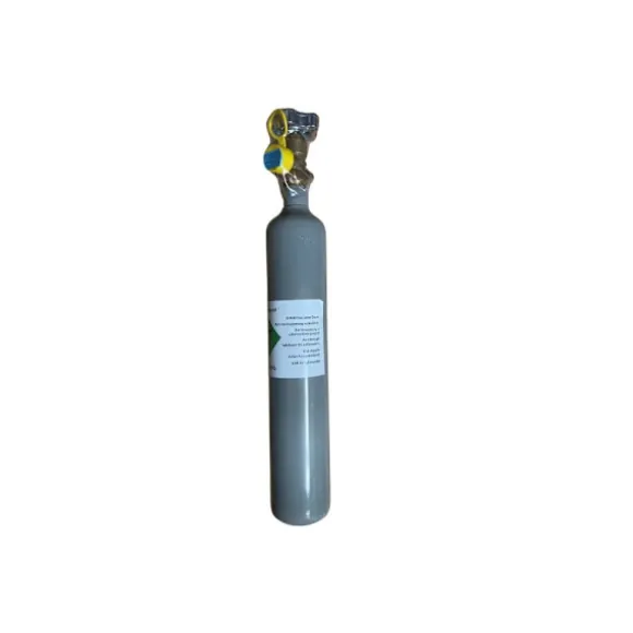 Koldioxid, CO2 flaska - 0,5 kg, utan flaskbur - Gasflaska, Kolsyreflaska, Kolsyrecylinder, Kolsyrebehållare, Kolsyrepatroner
