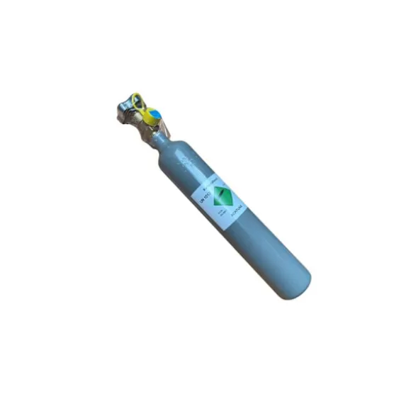 Koldioxid, CO2 flaska - 0,5 kg, utan flaskbur - Gasflaska, Kolsyreflaska, Kolsyrecylinder, Kolsyrebehållare, Kolsyrepatroner
