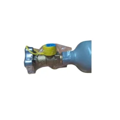 Koldioxid, CO2 flaska - 0,5 kg, utan flaskbur - Gasflaska, Kolsyreflaska, Kolsyrecylinder, Kolsyrebehållare, Kolsyrepatroner