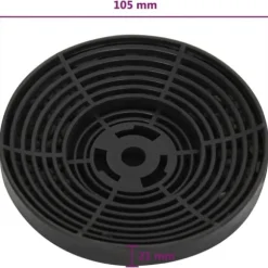 Kolfilter 2 st 105x21 mm - Kolfilter - Köksfläktfilter - Home & Living