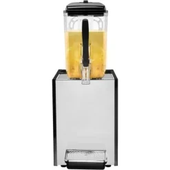 Kommersiell Dryckesdispenser 12L, Kall Juice, Isdryckesdispenser för Fest, Hållbar, Effektiv, Lätt Användning, Perfekt för Evenemang