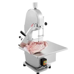 Kommersiell elektrisk köttbandsåg 1800W, rostfritt stål, högpresterande, effektiv köttbearbetning, perfekt för professionella kök