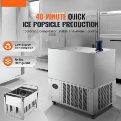 Kommersiell Glassmaskin 4 Formset - 120 STS Glasspinnar tillverkare, snabb och effektiv isglassproduktion