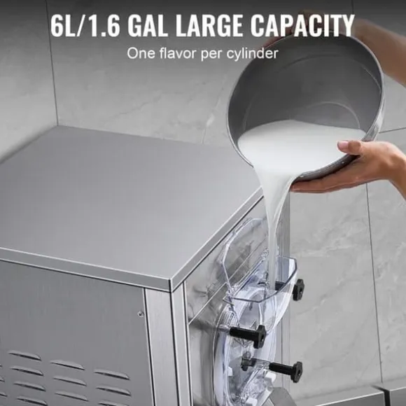 Kommersiell hårdglassmaskin 18 L/H - gör enkel smak