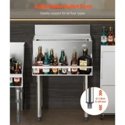 Kommersiell Isbehållare 61,6 L, Underbar Isbehållare, med skjutlock för kök