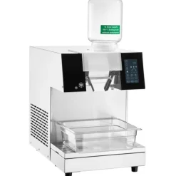 Kommersiell snöflingaismaskin 507LBS/24H, hög kapacitet, rostfritt stål, effektiv och hållbar snöproducent för glass