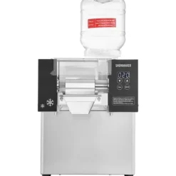 Kommersiell Snöflingaismaskin 375LBS/24H, Modell i Rostfritt Stål, Perfekt för Glassframställning