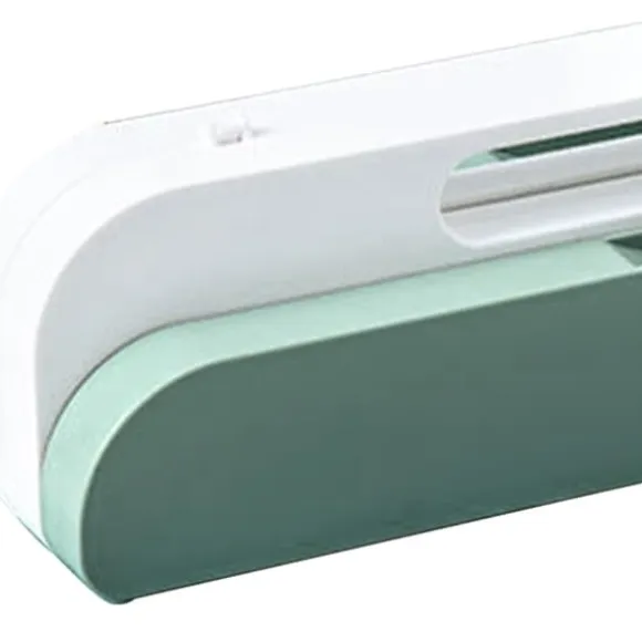 Kompakt manuell dumplingsmaskin med ergonomiskt handtag - platsbesparande design, grön