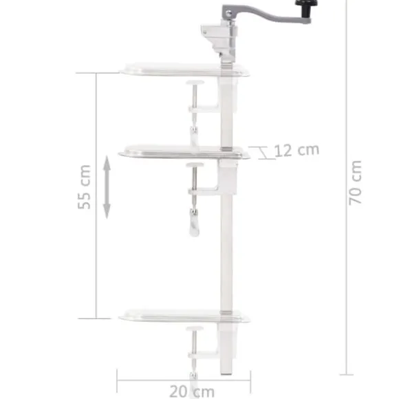 Konservöppnare 70 cm aluminium och rostfritt stål - Konservöppnare - Burköppnare - Home & Living