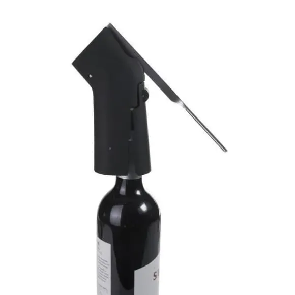 Korkskruv - Klass - Vertikal med spak - 16 cm - Metall - Svart