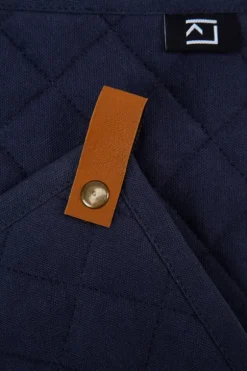 Kosta Linneväfveri Grytlappar 2-pack, Marinblå
