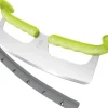 Kozygear KozyGear pizzaskärare Mezzaluna med dubbelt skyddshandtag
