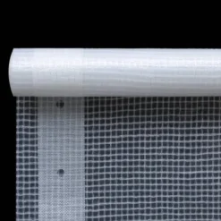 Kraftig Leno presenning 260 g/m² - Mångsidig skydd för växthus och möbler | Färg: Vit | Storlek: 2x5 m