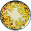Kraftig porslin pizza tallrik Blackboard Napoli diameter 33 cm - SET med 6 st.
