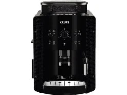 Krups EA8108, Espressomaskin, 1,8 l, Kaffebönor, Malat kaffe, Inbyggd kvarn, 1450 W, Svart