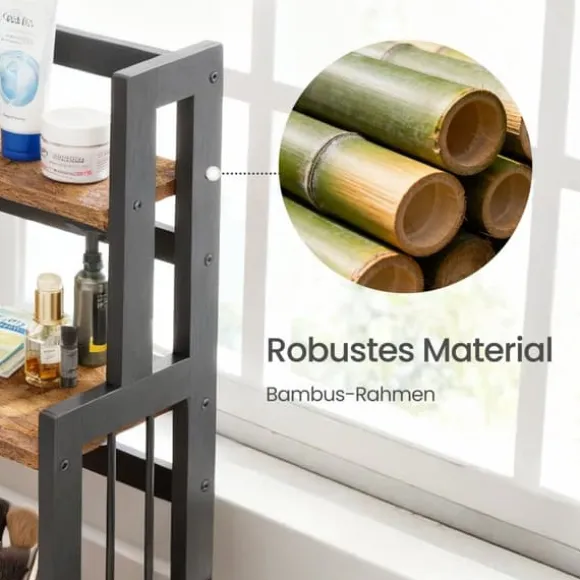 Kryddställ - Bambu - 3-vånings - Organizer - Matsal eller kontor