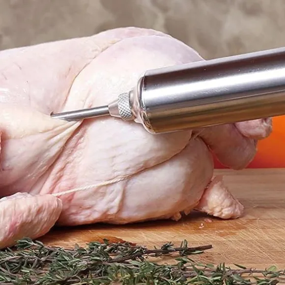 Köttbetsspruta 60ml stål KLAUSBERG KB-7842