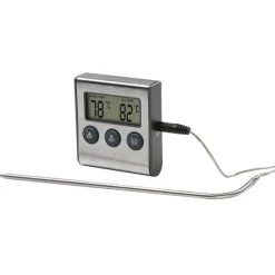 Köttermometer Digital Timer Kabelsensor