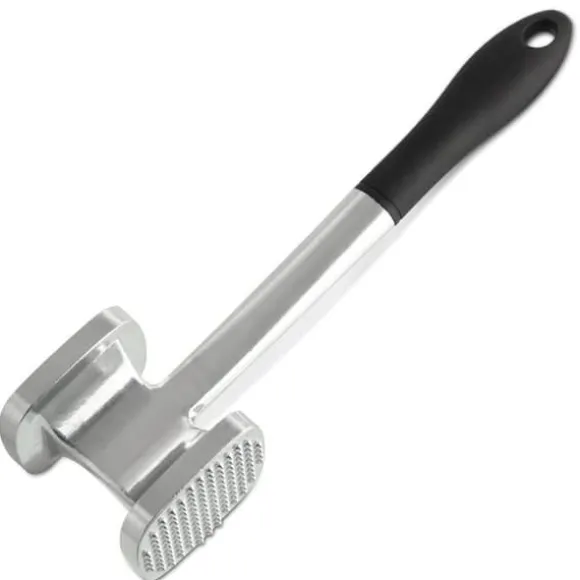 Köttmördarkniv - Fackelmann - 45826 - Aluminium/ABS/TPR - Svart - 28 x 7,5 cm
