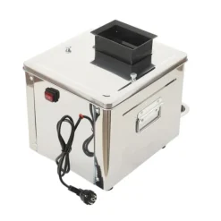 Köttskärare, 850 W effekt, 220 V spänning, 310 rpm hastighet, 3,5 mm bladavstånd, 300 mm × 340 mm × 305 mm dimensioner