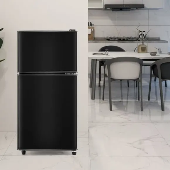 Kyl-Frys Kombi, 86.8 cm, 60L kyl, 22L frys, 102 kWh/år, Svart, Energieklass E