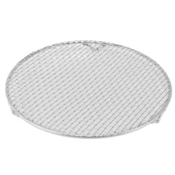 Kylgaller för bakning Rostfritt ståltråd Grillgaller Hög temperaturbeständig Ugnssäker för matlagning Stekning Grillning Stor Rund 18 cm