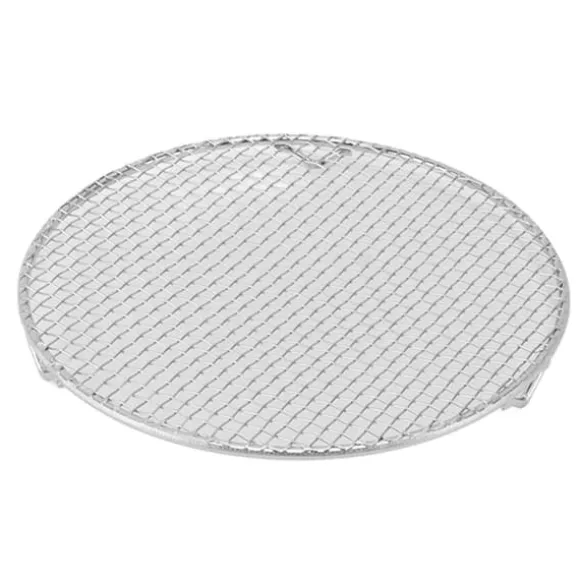 Kylgaller för bakning Rostfritt ståltråd Grillgaller Hög temperaturbeständig Ugnssäker för matlagning Stekning Grillning Stor Rund 18 cm