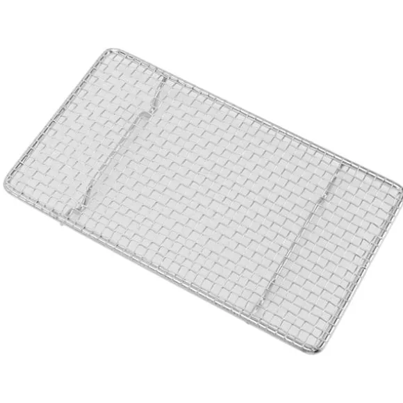 Kylställ för bakning Rostfritt ståltråd Kokställ Högtemperaturbeständig Ugn Säker för matlagning Stekning Grillning Rektangel 19,2 cm