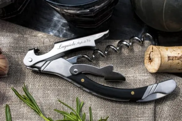 LAGUIOLE Corkscrew Laguiole Black Ebony SdV