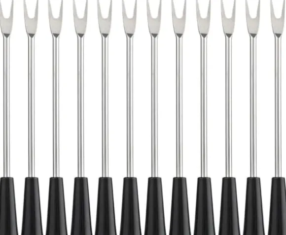 LAGUIOLE Pinchos-stickor Laguiole Svart SET 12 SdV