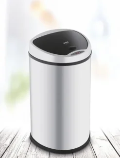 Lamart Sensor beröringsfri soptunna 58L rostfritt stål (LT8045)
