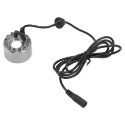 12 lampor färgglad dimmaskin i rostfritt stål vattendimma atomizer för aromaterapi syrestång Vattenlandskap finfördelad Bonsai EU-kontakt 110‑240V