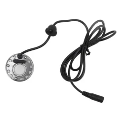 12 lampor färgglad dimmaskin i rostfritt stål vattendimma atomizer för aromaterapi syrestång Vattenlandskap finfördelad Bonsai EU-kontakt 110‑240V