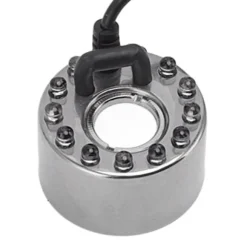 12 lampor färgglad dimmaskin i rostfritt stål vattendimma atomizer för aromaterapi syrestång Vattenlandskap finfördelad Bonsai EU-kontakt 110‑240V