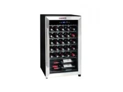 La Sommelière Service LS34A - Vinkylare - bredd: 48 cm - djup: 43 cm - höjd: 83.8 cm - Klass G - rostfritt stål