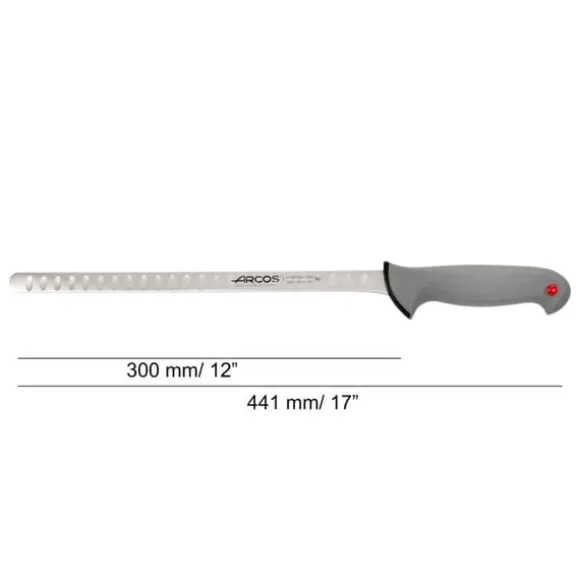 Laxkniv - Arcos - Prof 242700 - Nitrum rostfritt stål - Blad 30 cm - Ergonomiskt handtag