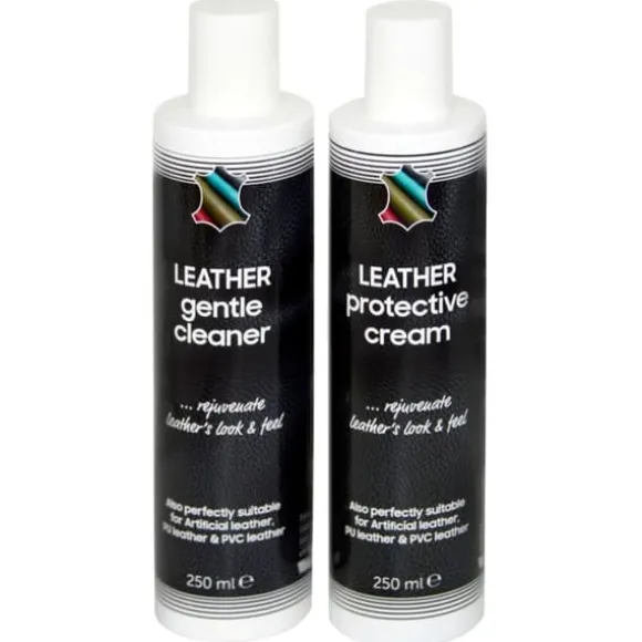 Lädervård CARE KIT 2x250 ml - Rengöringsmedel & polermedel för möbler
