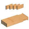 Lådinredningsset, Bambu, 6x34-44x2 cm, Natur