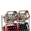Lennert 4-packs ställ för dryckeslåda 31 x 47 x 75 cm