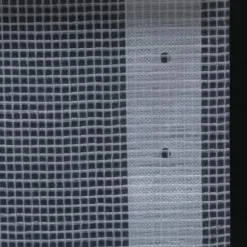 Leno presenning 2-pack 260 g/m² - Väderbeständig skyddspresenning | Färg: Vit | Storlek: 2x6 m