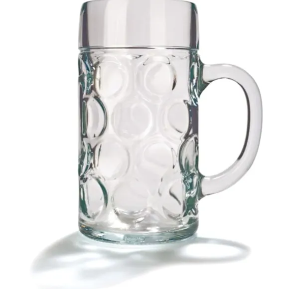 Ölglas, Ölsejdel, Ölkrus, Ölmugg - set med 6 ölglas ISAR 1 liter