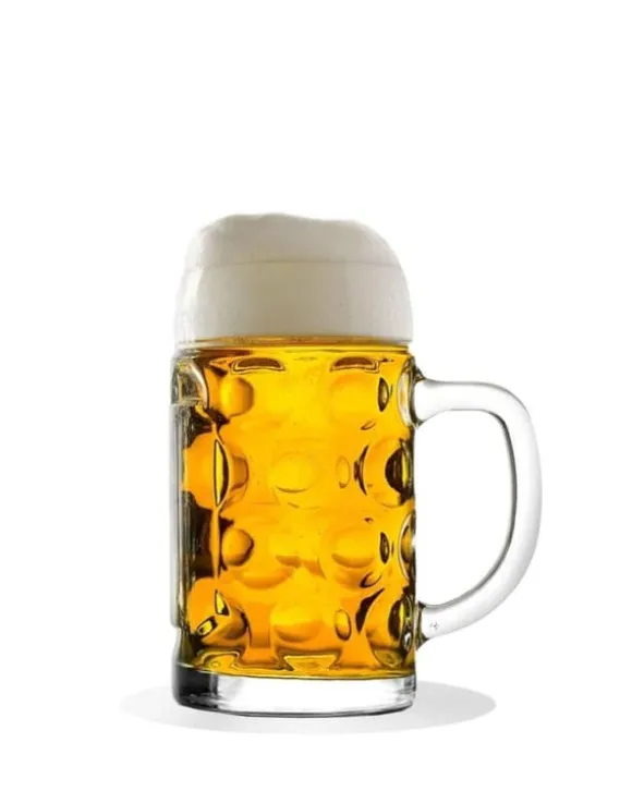 Ölglas, Ölsejdel, Ölkrus, Ölmugg - set med 6 ölglas ISAR 0,5 liter