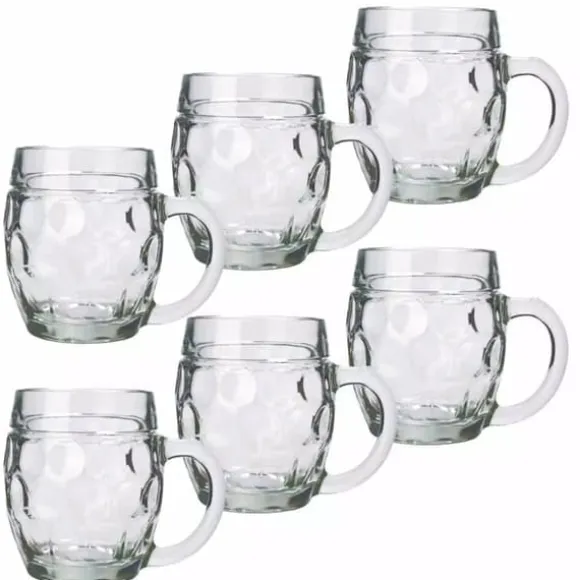 Ölglas, Ölsejdel, Ölkrus, Ölmugg - set med 6 ölglas Tübinger 0,3 liter