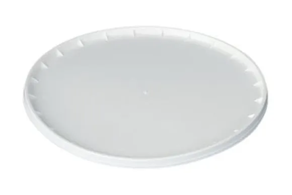 Låg 289mm til 10l spand hvid