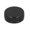Låg Rund Ø38mm HDPE Sort,250 stk/pk