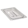Låg til kantine med Håndtag Cambro 1/4GN 26.5x16.2cm Polycarbonat Klar,stk